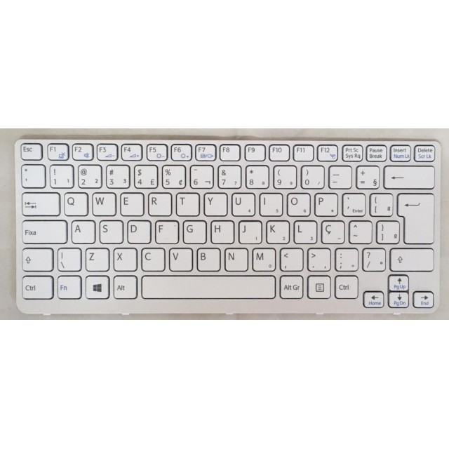 TECLADO NOTEBOOK SONY VAIO  SVE14113EBP 149187411BR 149022111 1-491-874-11